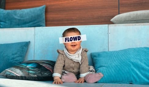 FLOWD Familienmoment im Office