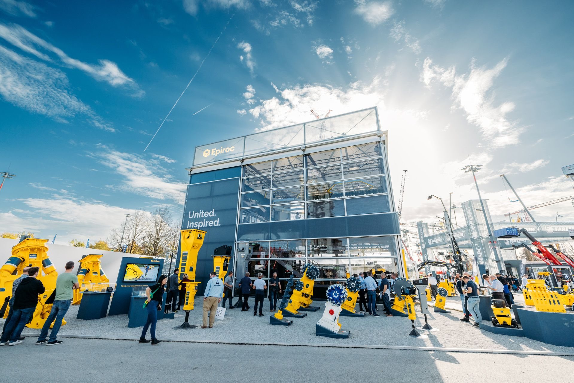 Messestand Bauma